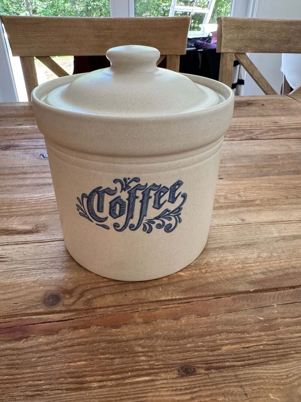 Vintage Yorktowne Coffee Canister & Lid by Pfaltzgraff